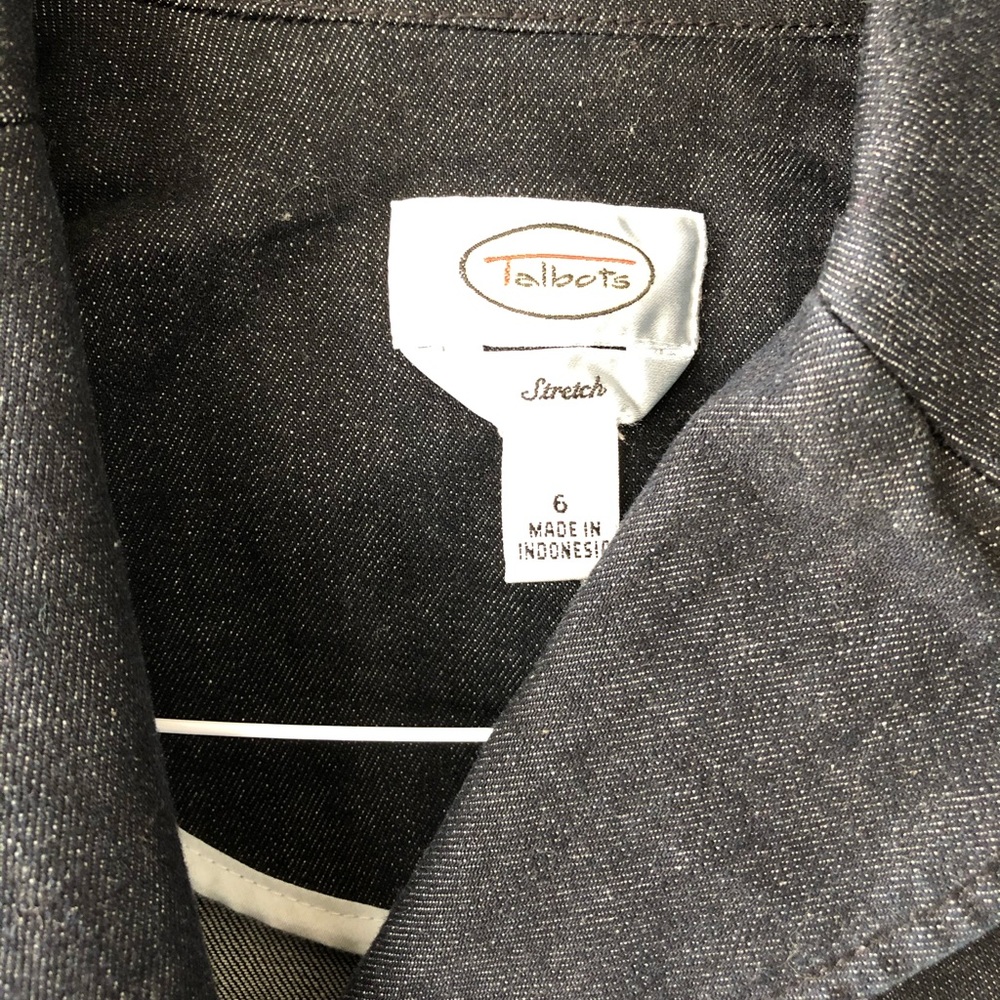 Talbots Denim Jacket - Picture 2 of 2